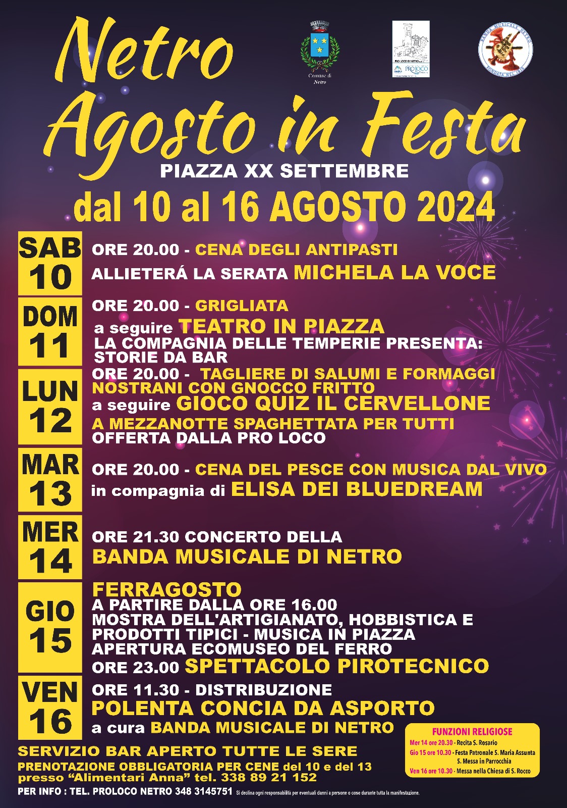 Agosto in Festa 2024